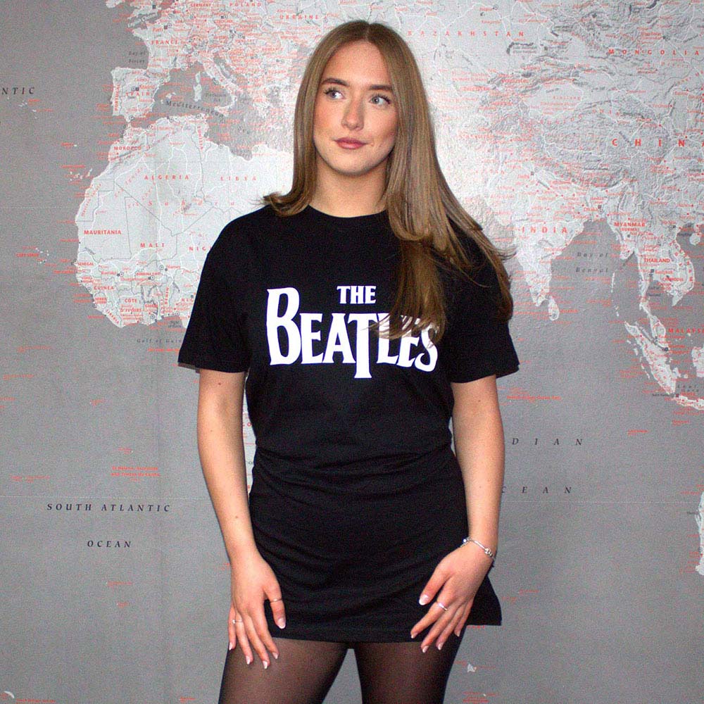 THE BEATLES (65th Anniversary) - Drop T / T-shirt Dress / T-shirt / Women's