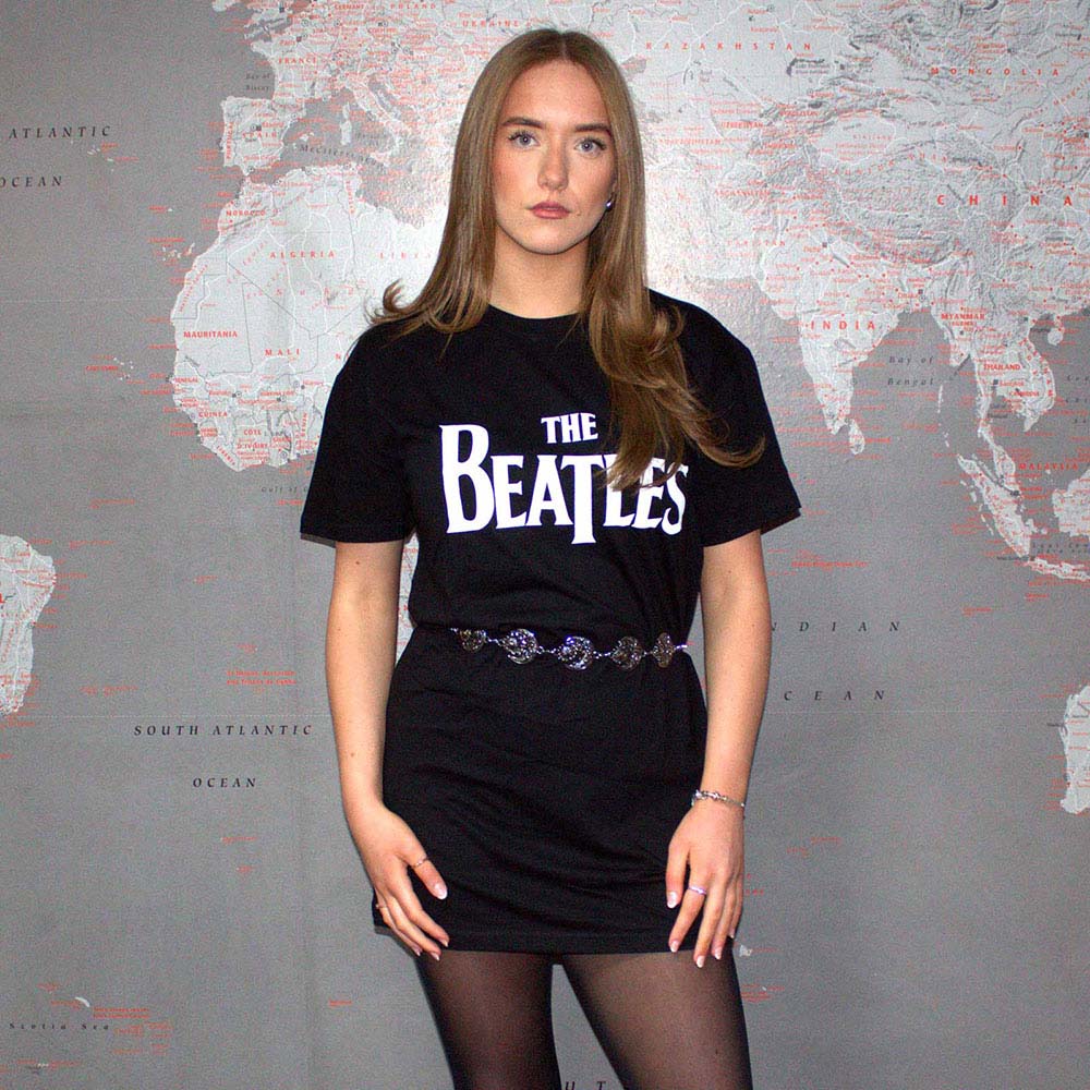 THE BEATLES (65th Anniversary) - Drop T / T-shirt Dress / T-shirt / Women's