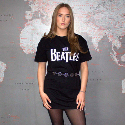 THE BEATLES ビートルズ (結成 65周年 ) - Drop T / Tシャツドレス / Tシャツ / レディース 【公式 / オフィシャル】