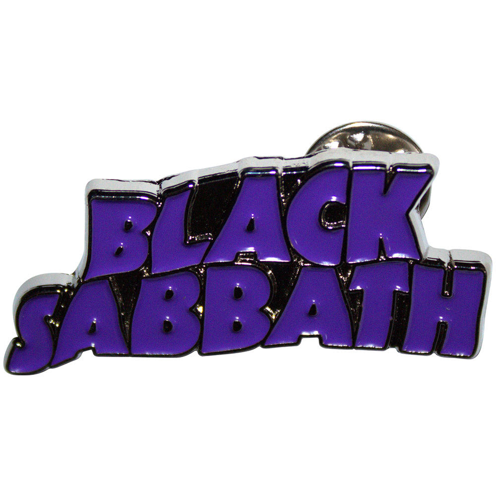 BLACK SABBATH - Purple Wavy Logo