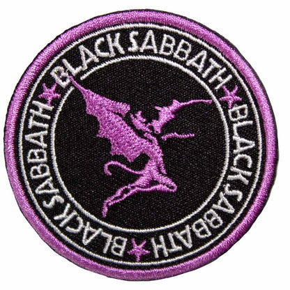 BLACK SABBATH ブラックサバス (OZZY OSBOURNE 追悼 ) - Daemon Circle / ワッペン 【公式 / オフィシャル】