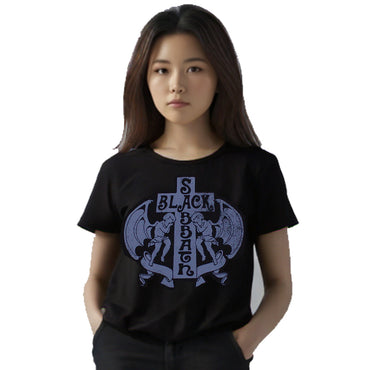 BLACK SABBATH ブラックサバス (OZZY OSBOURNE 追悼 ) - Angels / Tシャツ / レディース