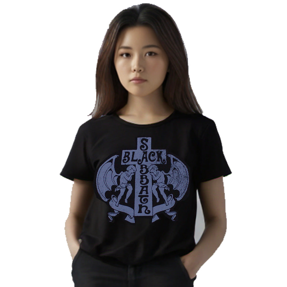 
                  
                    BLACK SABBATH ブラックサバス (OZZY OSBOURNE 追悼 ) - Angels / Tシャツ / レディース
                  
                