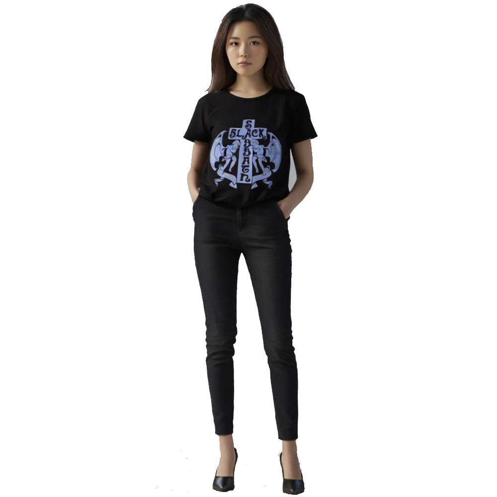 
                  
                    BLACK SABBATH ブラックサバス (OZZY OSBOURNE 追悼 ) - Angels / Tシャツ / レディース
                  
                