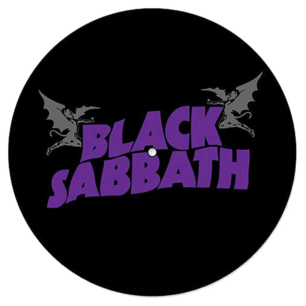 BLACK SABBATH ブラックサバス (OZZY OSBOURNE 追悼 ) - Purple Logo & Cross Logo / 2枚セット / スリップマット - PGS