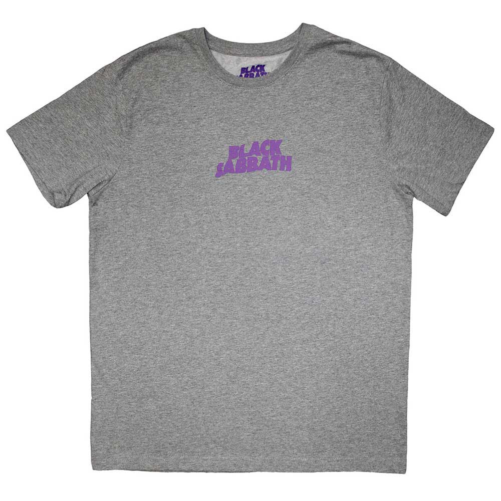 BLACK SABBATH ブラックサバス (OZZY OSBOURNE 追悼 ) - Mini Wavy Logo / Tシャツ / メンズ 【公式 / オフィシャル】