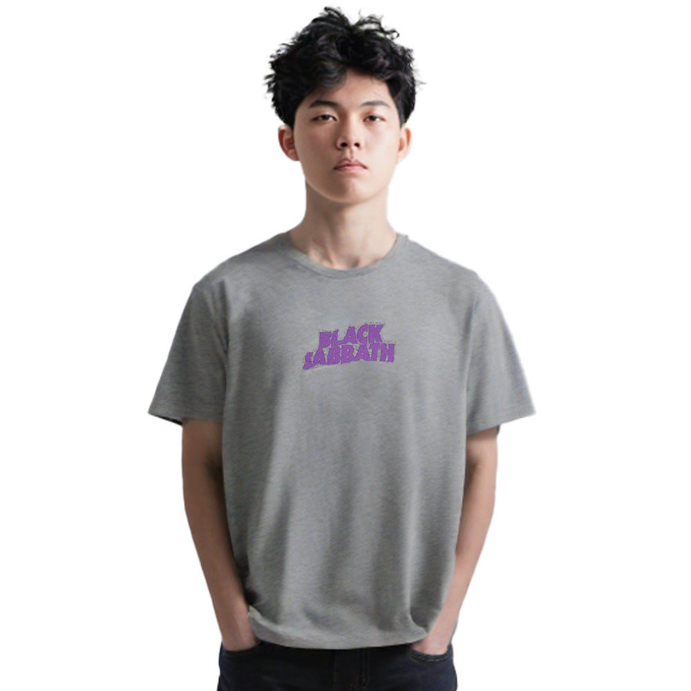 
                  
                    BLACK SABBATH ブラックサバス (OZZY OSBOURNE 追悼 ) - Mini Wavy Logo / Tシャツ / メンズ
                  
                