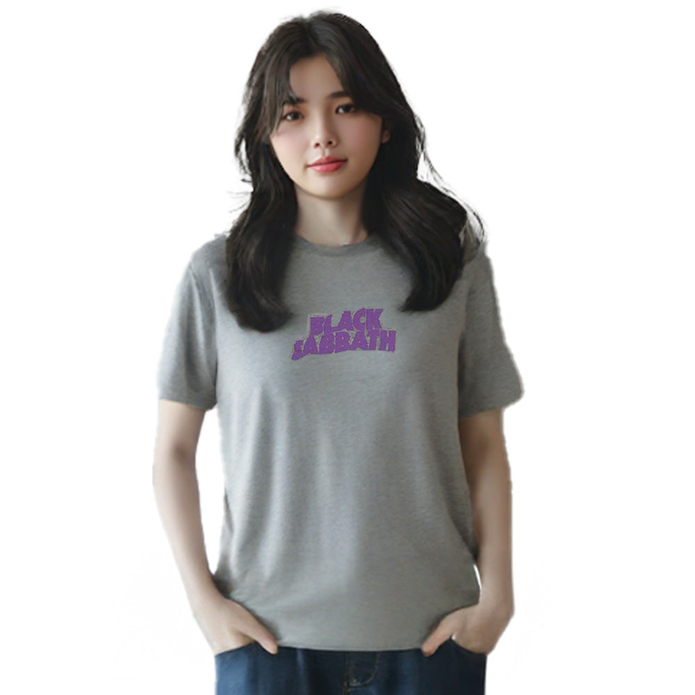 
                  
                    BLACK SABBATH ブラックサバス (OZZY OSBOURNE 追悼 ) - Mini Wavy Logo / Tシャツ / メンズ 【公式 / オフィシャル】
                  
                