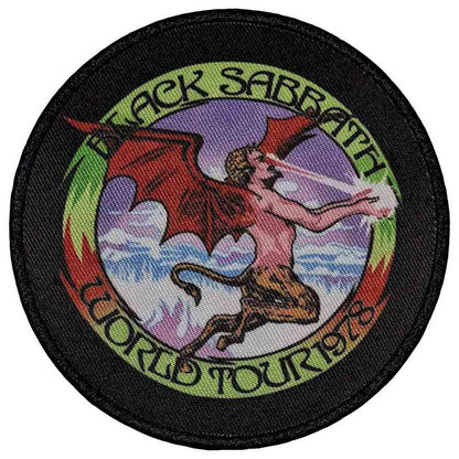 BLACK SABBATH ブラックサバス (OZZY OSBOURNE 追悼 ) - World Tour 1978 / ワッペン 【公式 / オフィシャル】
