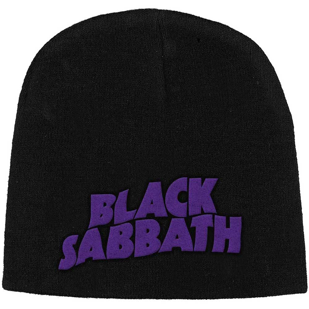 BLACK SABBATH ブラックサバス (OZZY OSBOURNE 追悼 ) - Purple Logo / ビーニー 【公式 / オフィシャル】