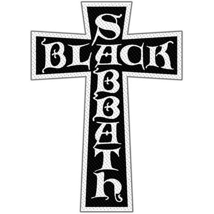 BLACK SABBATH - (OZZY OSBOURNE 追悼 ) - Cross Logo Cut Out