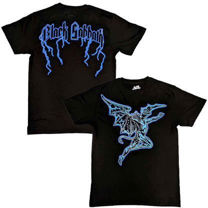 BLACK SABBATH ブラックサバス (OZZY OSBOURNE 追悼 ) - Lightning Henry / バックプリントあり / Tシャツ / メンズ 【公式 / オフィシャル】