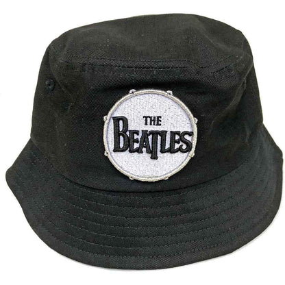 THE BEATLES - (結成 65周年 ) - Drum Logo / バケットハット