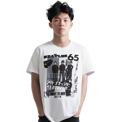 THE BEATLES ビートルズ (結成 65周年 ) - 1965 / Tシャツ / メンズ