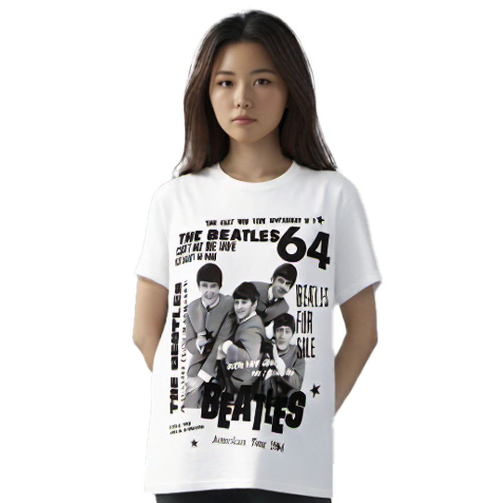 
                  
                    THE BEATLES ビートルズ (結成 65周年 ) - 1964 / Tシャツ / メンズ 【公式 / オフィシャル】
                  
                