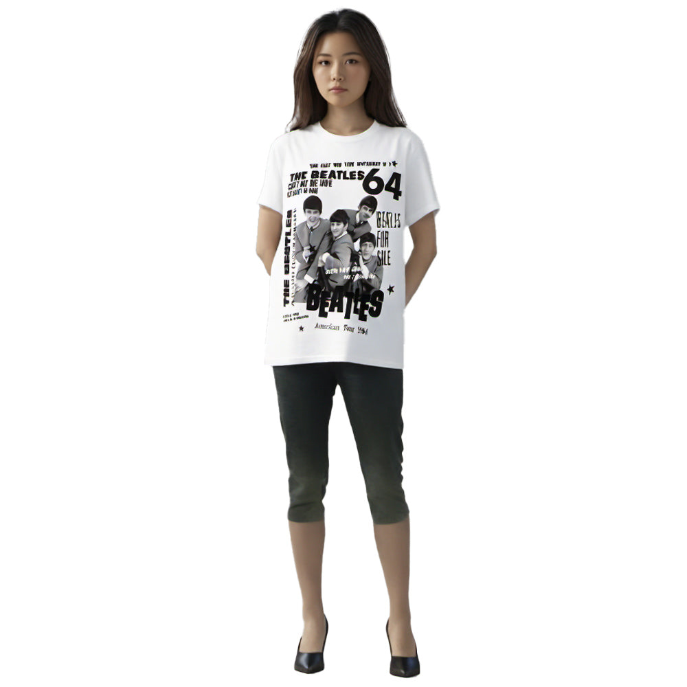 
                  
                    THE BEATLES ビートルズ (結成 65周年 ) - 1964 / Tシャツ / メンズ 【公式 / オフィシャル】
                  
                