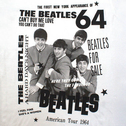 THE BEATLES ビートルズ (来日 60周年 ) - 1964 / Tシャツ / メンズ - PGS