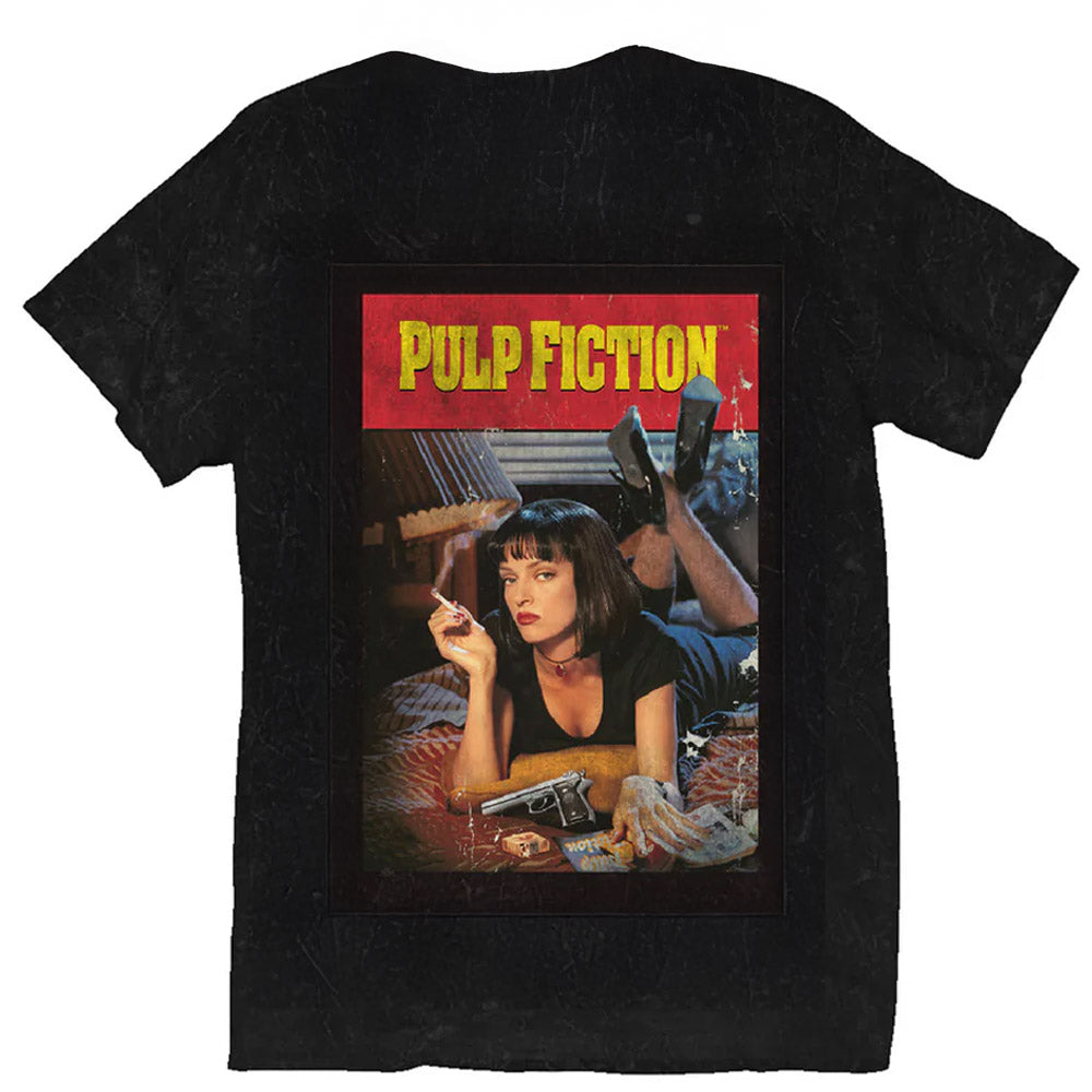 PULP FICTION - PULP FICTION / Back Print / MINERAL WASH / T-shirt / Men's