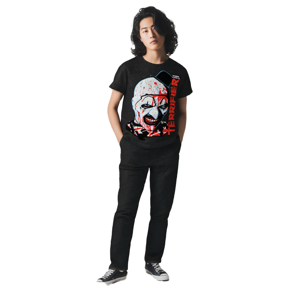 TERRIFIER テリファー - ART THE CLOWN / MINERAL WASH / Tシャツ / メンズ