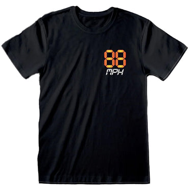 BACK TO THE FUTURE バックトゥザフューチャー (劇場公開 40周年 ) - 88MPH / バックプリントあり / Tシャツ / メンズ 【公式 / オフィシャル】