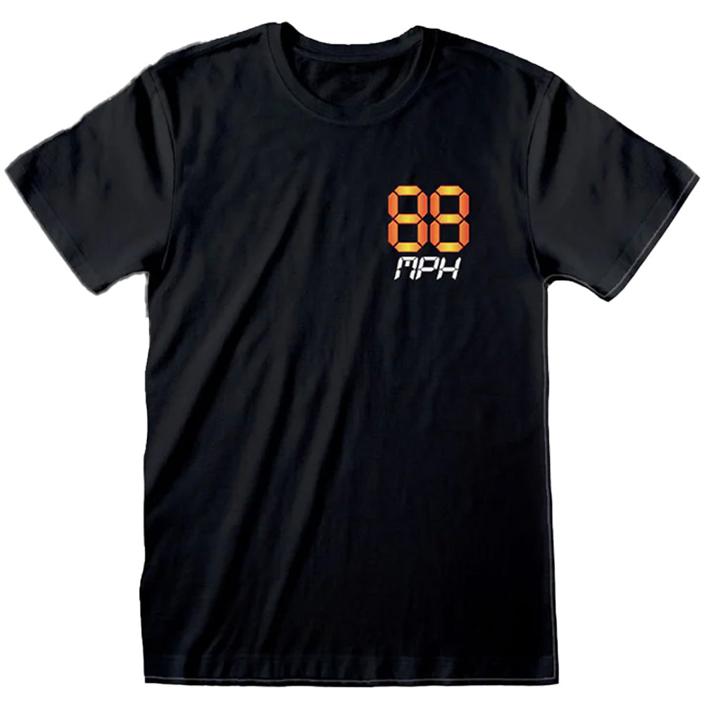 BACK TO THE FUTURE バックトゥザフューチャー (劇場公開 40周年 ) - 88MPH / バックプリントあり / Tシャツ / メンズ 【公式 / オフィシャル】