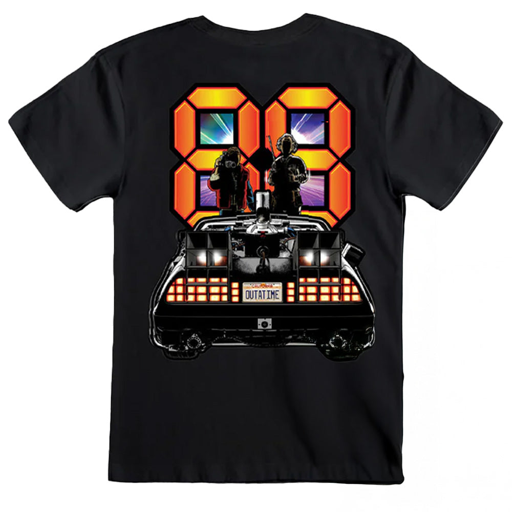 
                  
                    BACK TO THE FUTURE バックトゥザフューチャー (劇場公開 40周年 ) - 88MPH / バックプリントあり / Tシャツ / メンズ 【公式 / オフィシャル】
                  
                