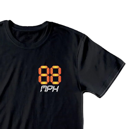BACK TO THE FUTURE バックトゥザフューチャー (劇場公開 40周年 ) - 88MPH / バックプリントあり / Tシャツ / メンズ 【公式 / オフィシャル】