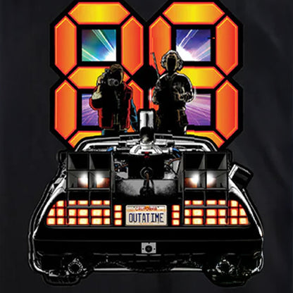 BACK TO THE FUTURE バックトゥザフューチャー (劇場公開 40周年 ) - 88MPH / バックプリントあり / Tシャツ / メンズ 【公式 / オフィシャル】