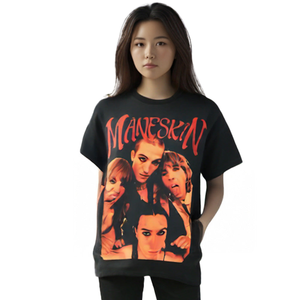 
                  
                    【予約商品】 MANESKIN マネスキン (ダミアーノ・デイヴィッド 10月 来日 ) - Group Photo / Tシャツ / メンズ 【公式 / オフィシャル】
                  
                