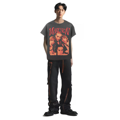 【予約商品】 MANESKIN マネスキン (ダミアーノ・デイヴィッド 10月 来日 ) - Group Photo / Tシャツ / メンズ