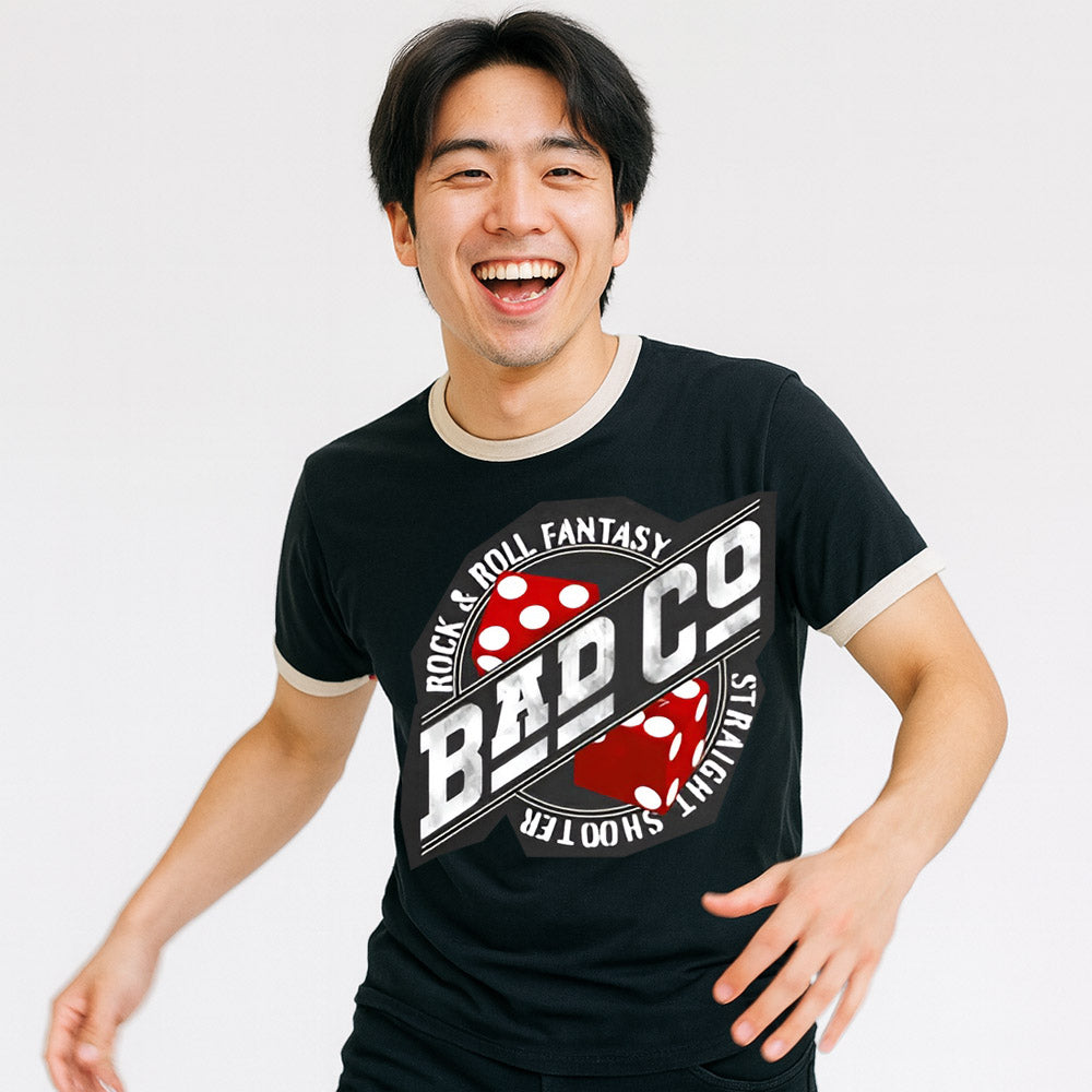 BAD COMPANY バッドカンパニー - Straight Shooter / リンガー / Tシャツ / メンズ 【公式 / オフィシャル】