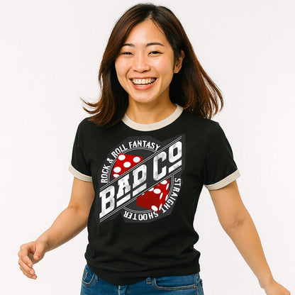 BAD COMPANY バッドカンパニー - Straight Shooter / リンガー / Tシャツ / メンズ - PGS