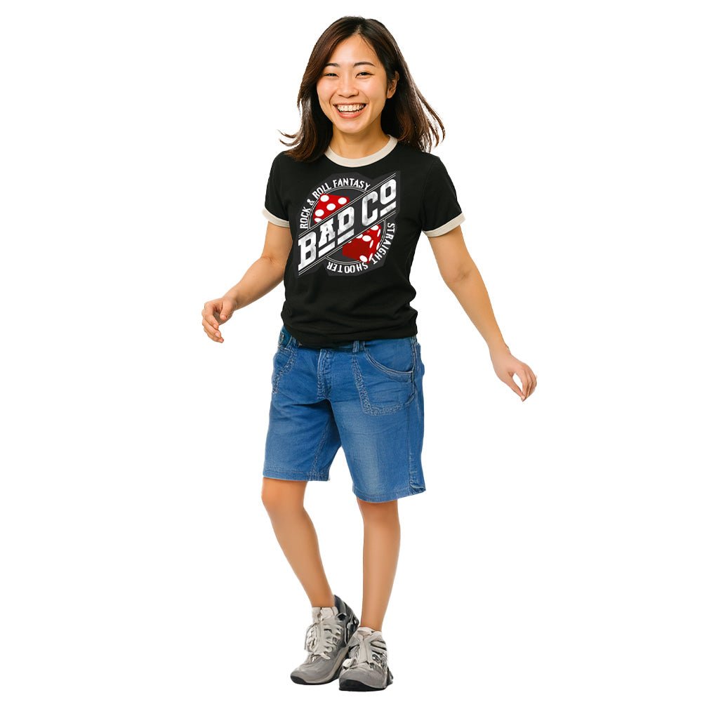 BAD COMPANY バッドカンパニー - Straight Shooter / リンガー / Tシャツ / メンズ - PGS