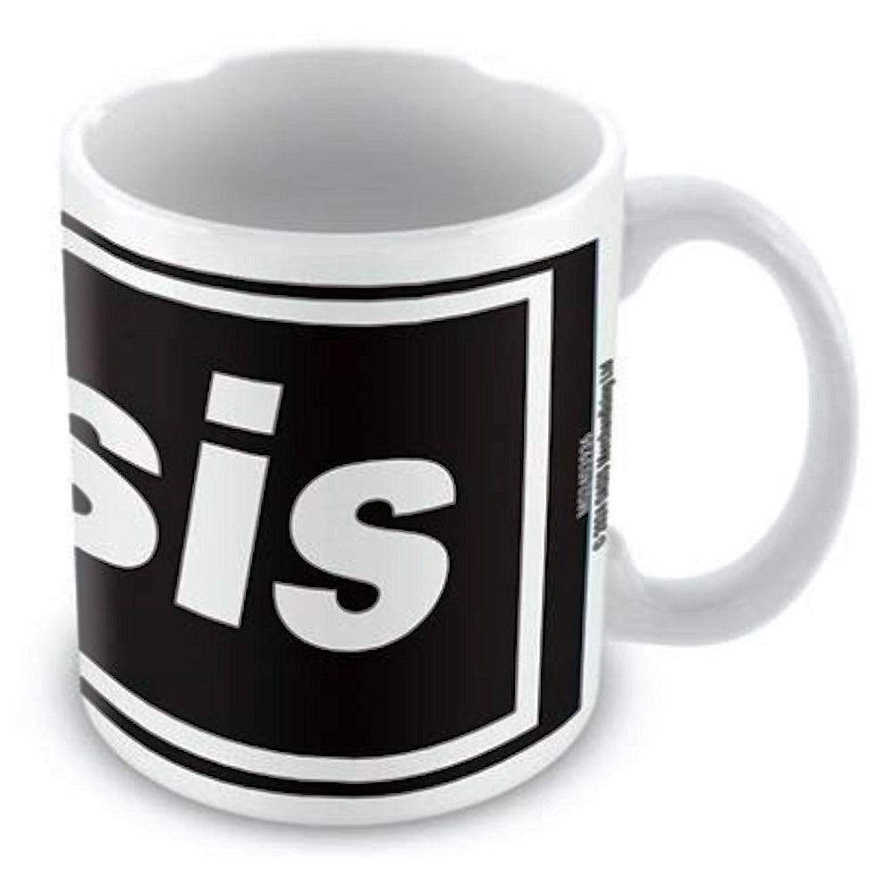 OASIS オアシス (10月 来日 記念 ) - LOGO WHITE POD MUG / マグカップ 【公式 / オフィシャル】