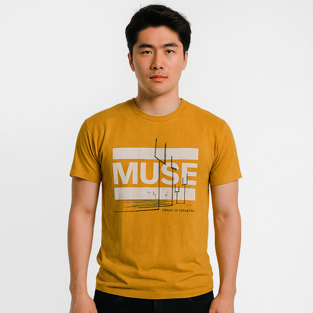 muse (ミューズ）- Group Photo Resistance Tシャツ MUSE ミューズ - Resistance Moon / Tシャツ / メンズ 【公式