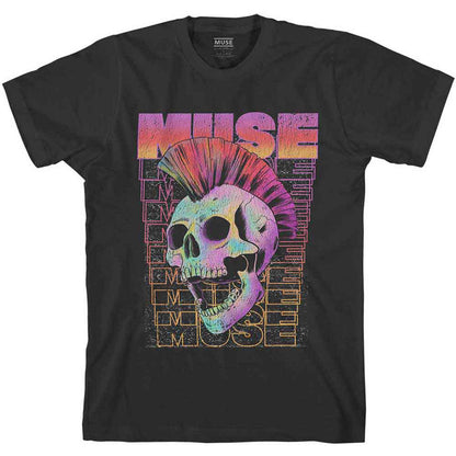 MUSE ミューズ (9月 来日 ) - Mowhawk Skull / Tシャツ / メンズ 【公式 / オフィシャル】