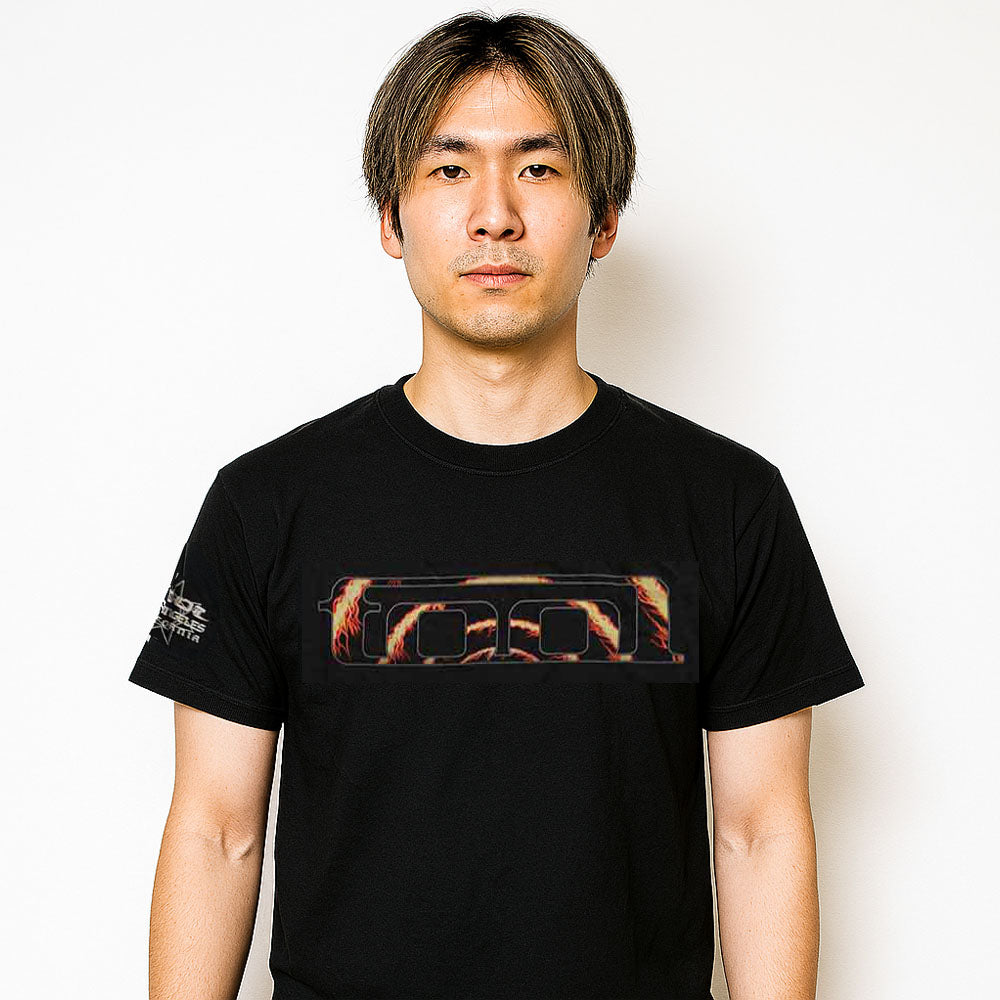 TOOL トゥール - Flame Spiral / バックプリントあり / アームプリントあり / Tシャツ / メンズ