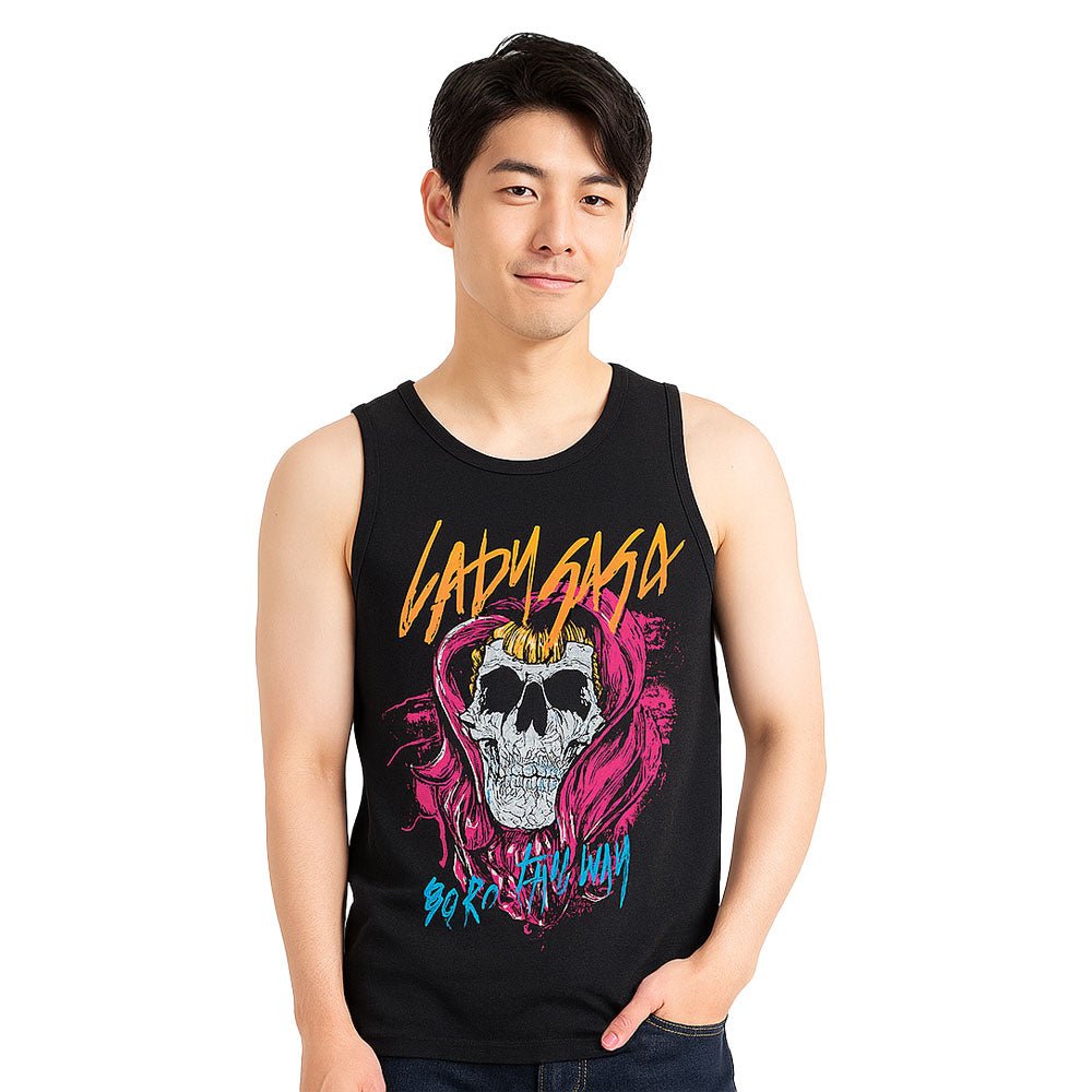 LADY GAGA レディーガガ (2026年 1月 来日 ) - Skull / タンクトップ / メンズ - PGS