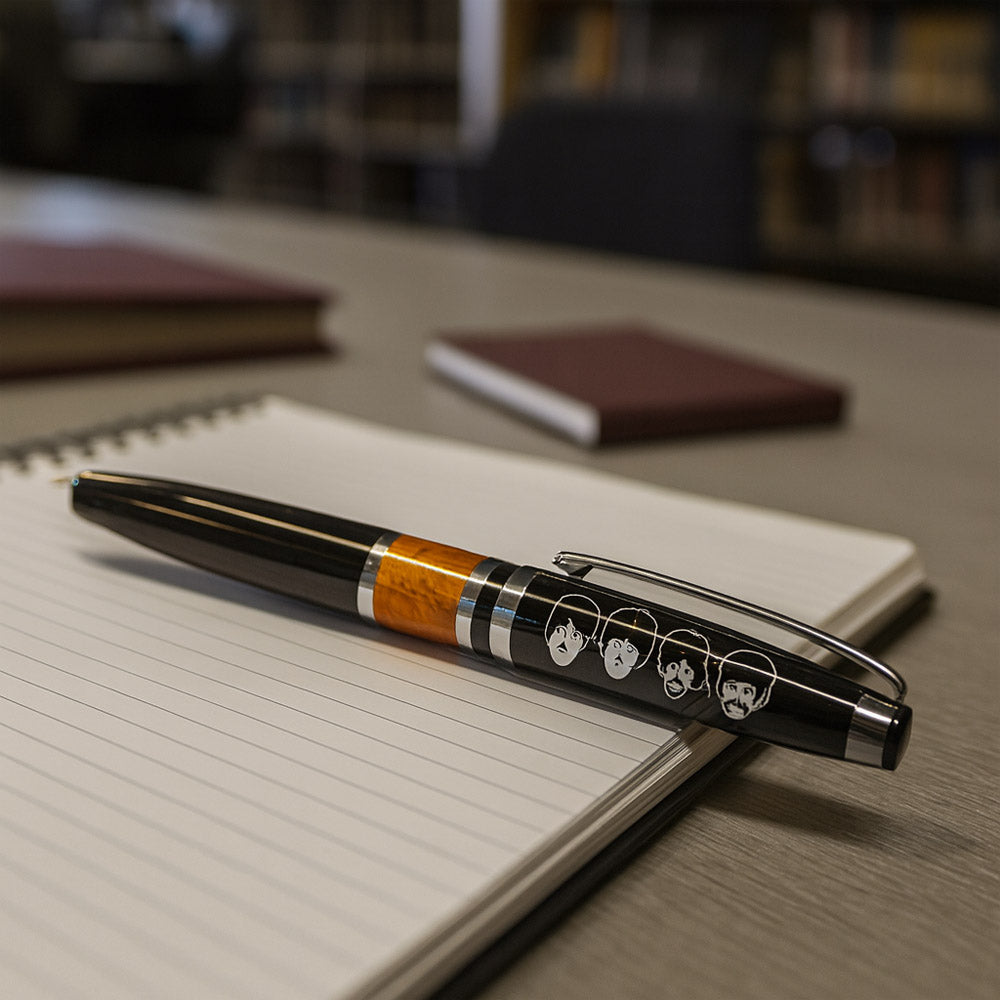 THE BEATLES (65th Anniversary) - Yellow Submarine Heads / Writing Instruments