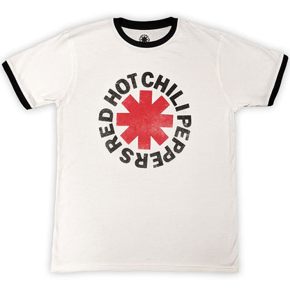 RED HOT CHILI PEPPERS レッドホットチリペッパーズ (来日 35周年 ) - Logo / リンガー / Tシャツ / メンズ 【公式 / オフィシャル】