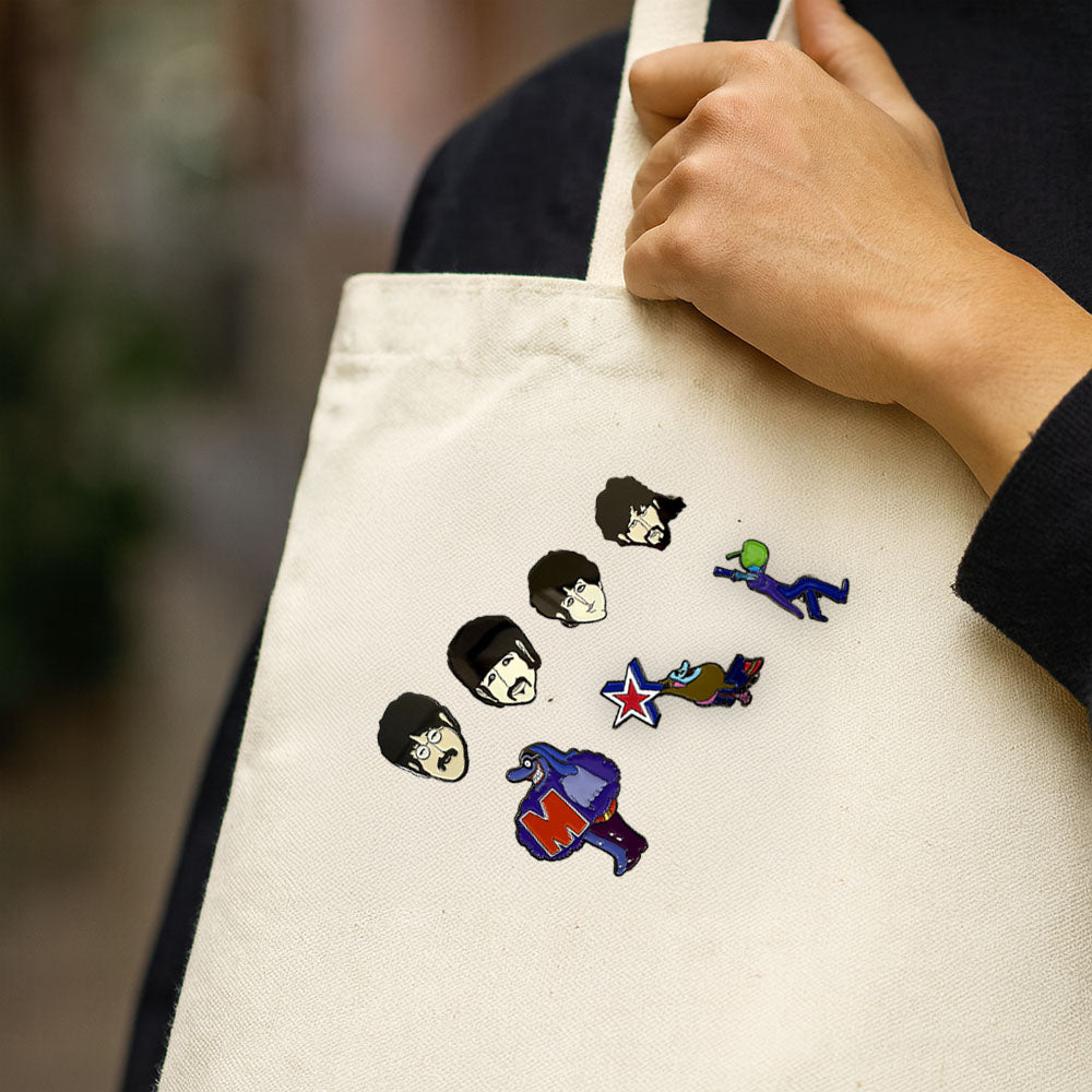 
                  
                    THE BEATLES ビートルズ (結成 65周年 ) - Yellow Submarine Characters Mini / 7個セット / バッジ
                  
                