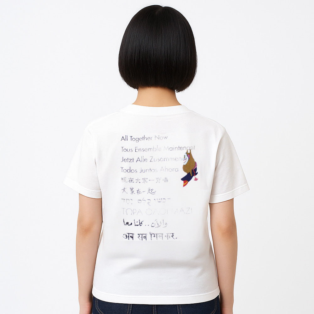 THE BEATLES ビートルズ (来日 60周年 ) - Yellow Submarine Heads Collage / バックプリントあり / Tシャツ / メンズ - PGS