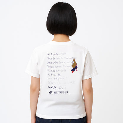 THE BEATLES ビートルズ (来日 60周年 ) - Yellow Submarine Heads Collage / バックプリントあり / Tシャツ / メンズ - PGS