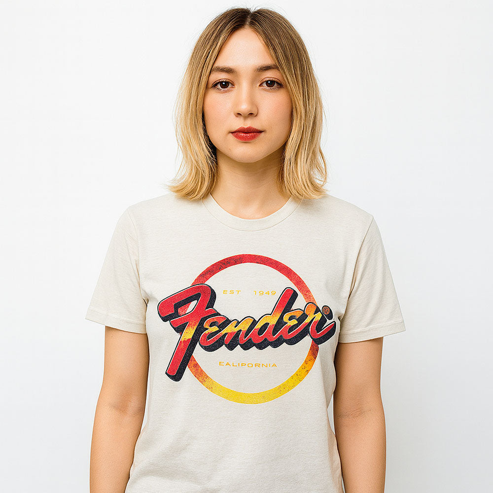 FENDER フェンダー (設立 80周年 ) - Made In The USA / バックプリントあり / Tシャツ / メンズ