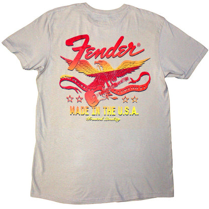 【予約商品】 FENDER フェンダー (設立 80周年 ) - Made In The USA / バックプリントあり / Tシャツ / メンズ