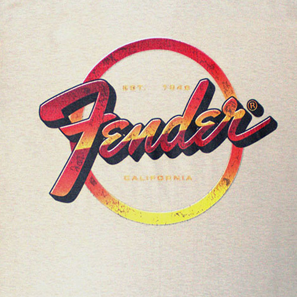 【予約商品】 FENDER フェンダー (設立 80周年 ) - Made In The USA / バックプリントあり / Tシャツ / メンズ