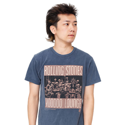 ROLLING STONES ローリングストーンズ (来日 35周年 記念 ) - Voodoo Skulls （復刻ツアーTシリーズ） / Stone Wash / Tシャツ / メンズ