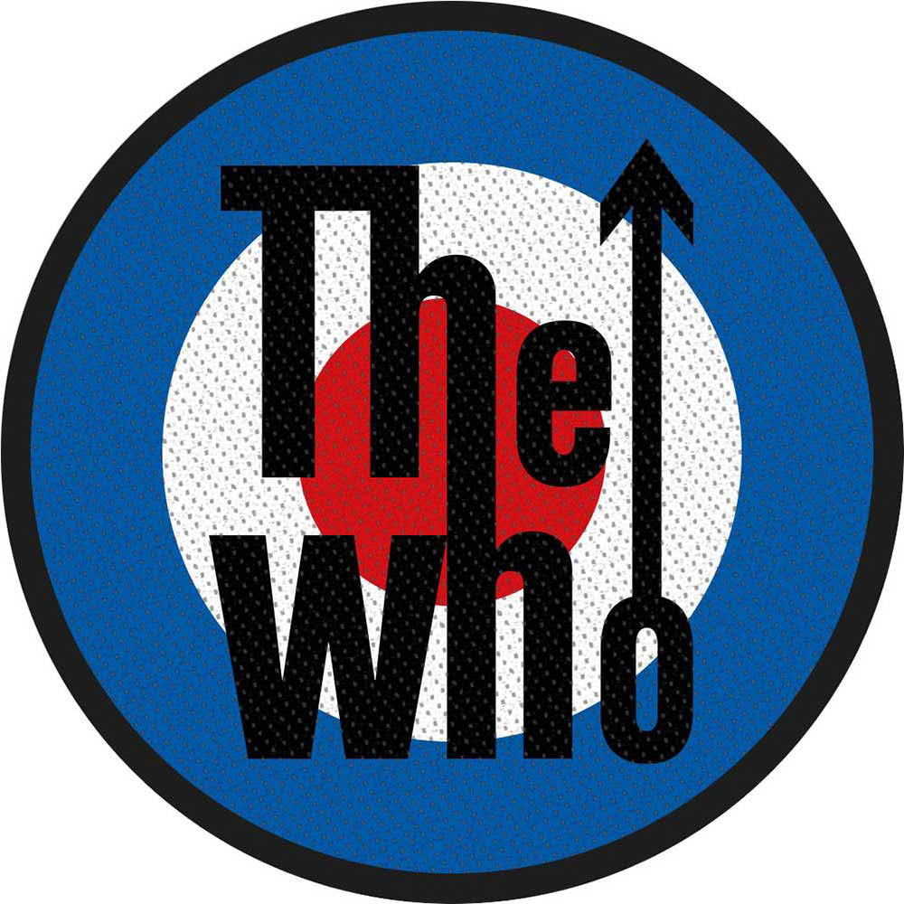 THE WHO ザ・フー (デビュー 60周年 ) - Target / ワッペン 【公式 / オフィシャル】