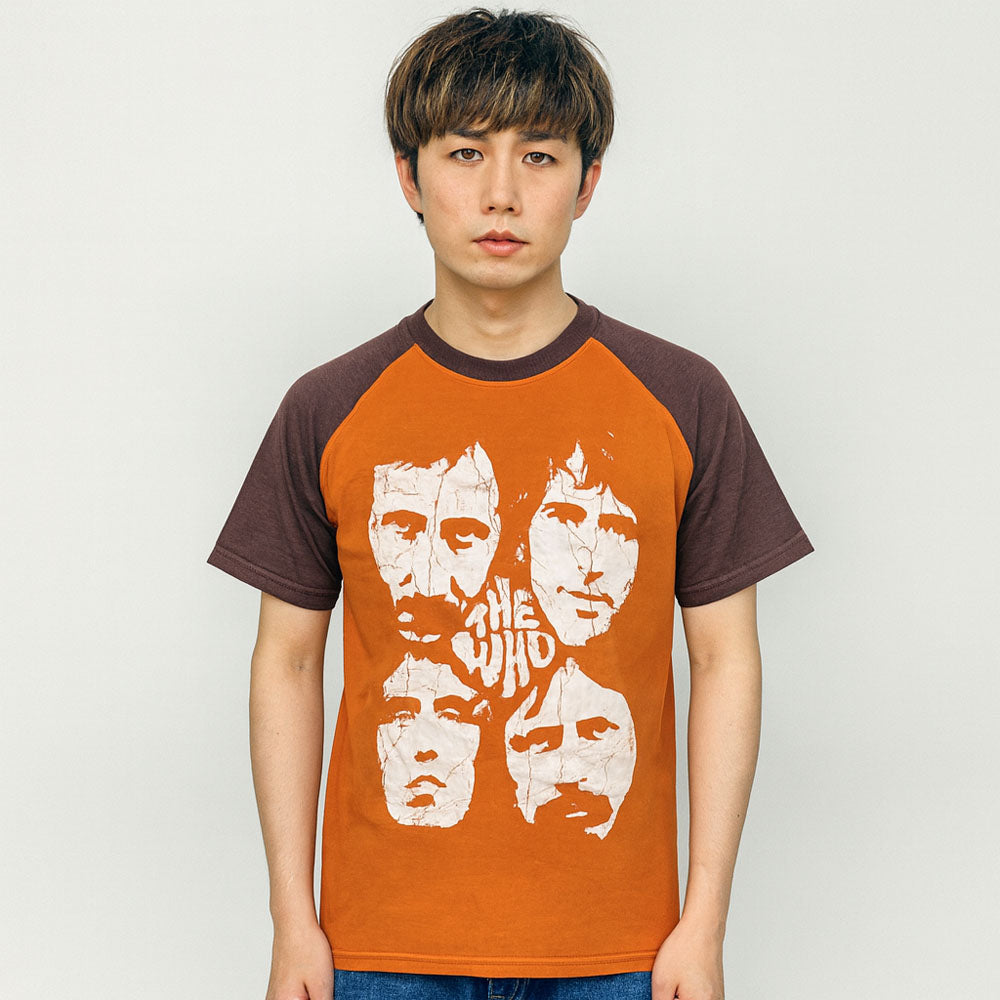 
                  
                    【予約商品】 THE WHO ザ・フー (映画公開記念 ) - Faces / 半袖ラグラン / リンガー / Tシャツ / メンズ
                  
                