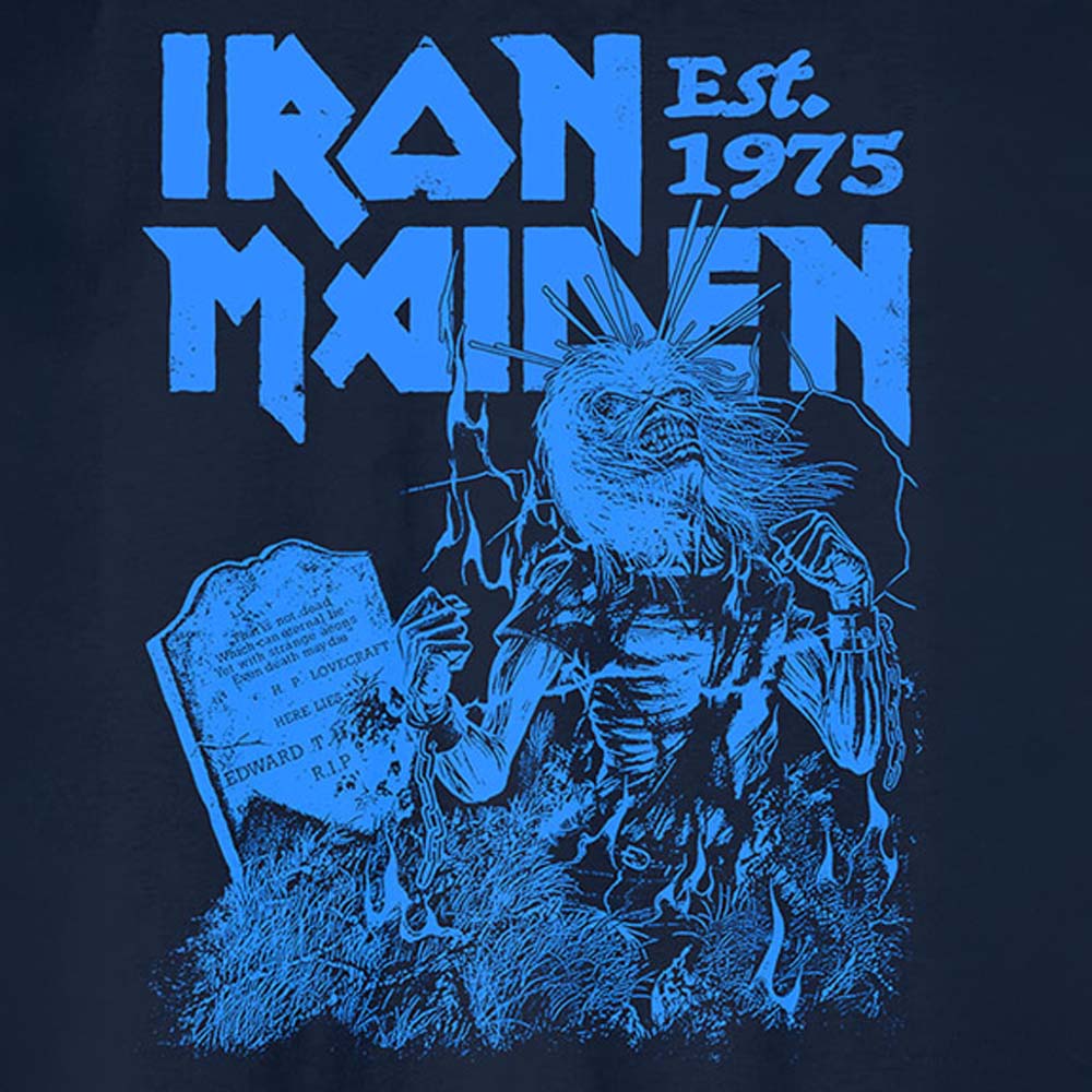 
                  
                    IRON MAIDEN アイアンメイデン (結成 50周年 ) - Est. 1975 Life After Death Stamp / Tシャツ / メンズ
                  
                